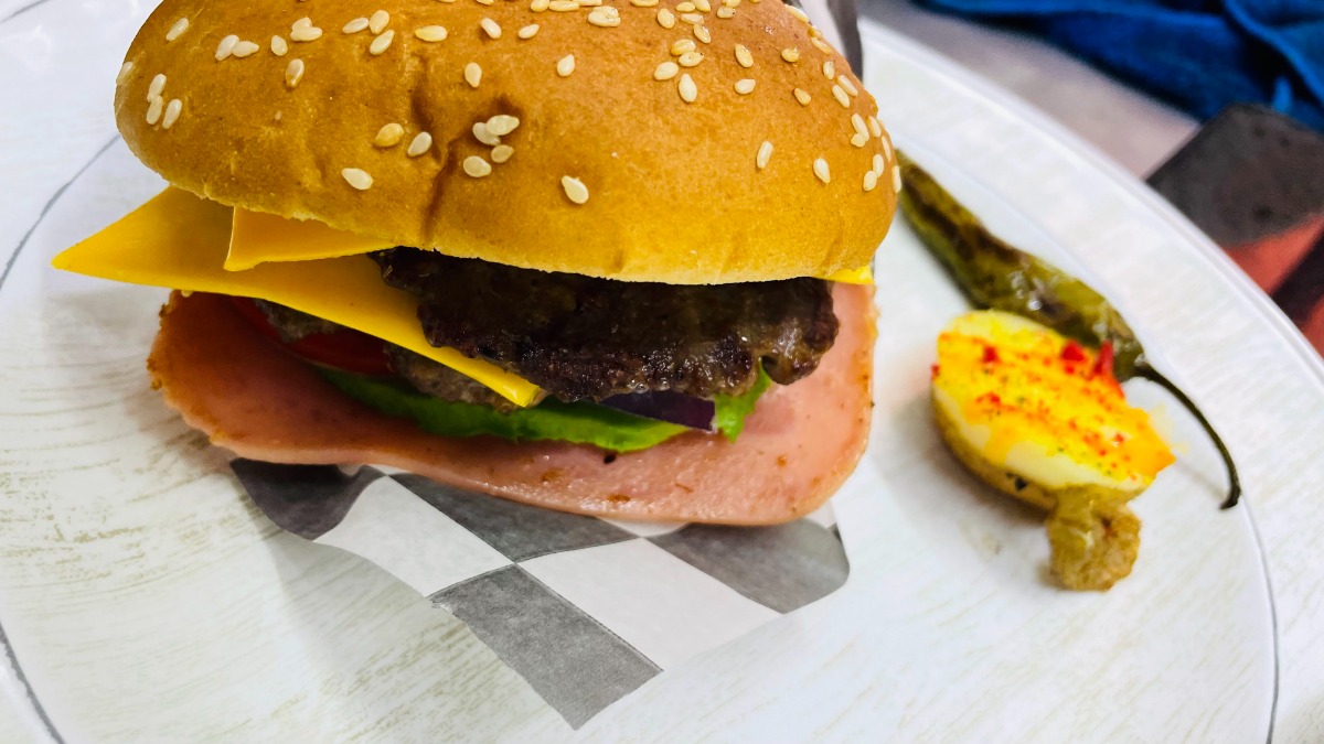 Hamburguesa sencilla