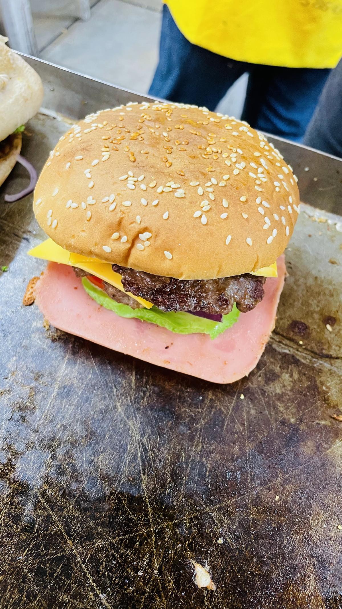Hamburguesa sencilla