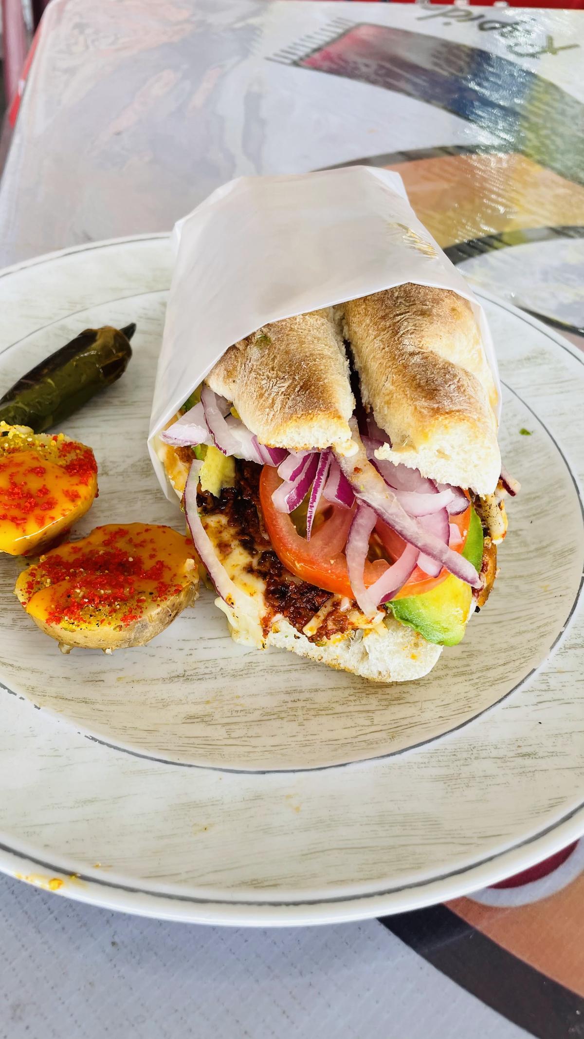 Torta Choriqueso